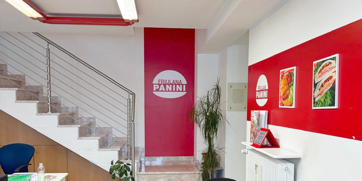 Interni dell'azienda Friulana Panini